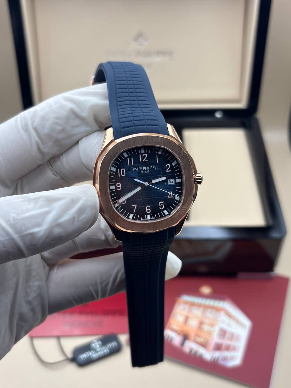 Patek Philippe Aquanaut Blue Dial