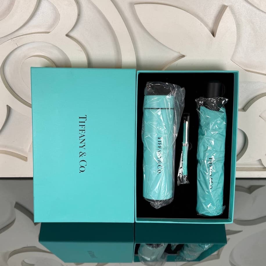 Tiffany&Co. Lüx Set (Şemsiye,Kalem,Termos