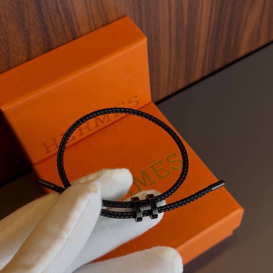 Hermes İp Bileklik ( Glenan H Trio Silk Bracelet )